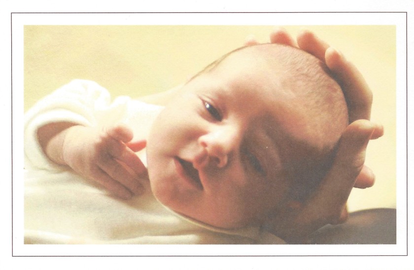 Birth of Princess Ingrid Alexandra of Norway Birth Card Picture